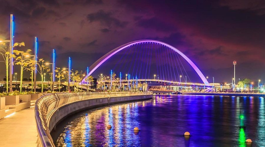 Dubai Water Canal Boardwalk